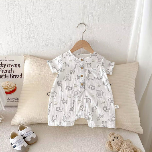 Playpatch – Cartoon Cotton Romper for Babies